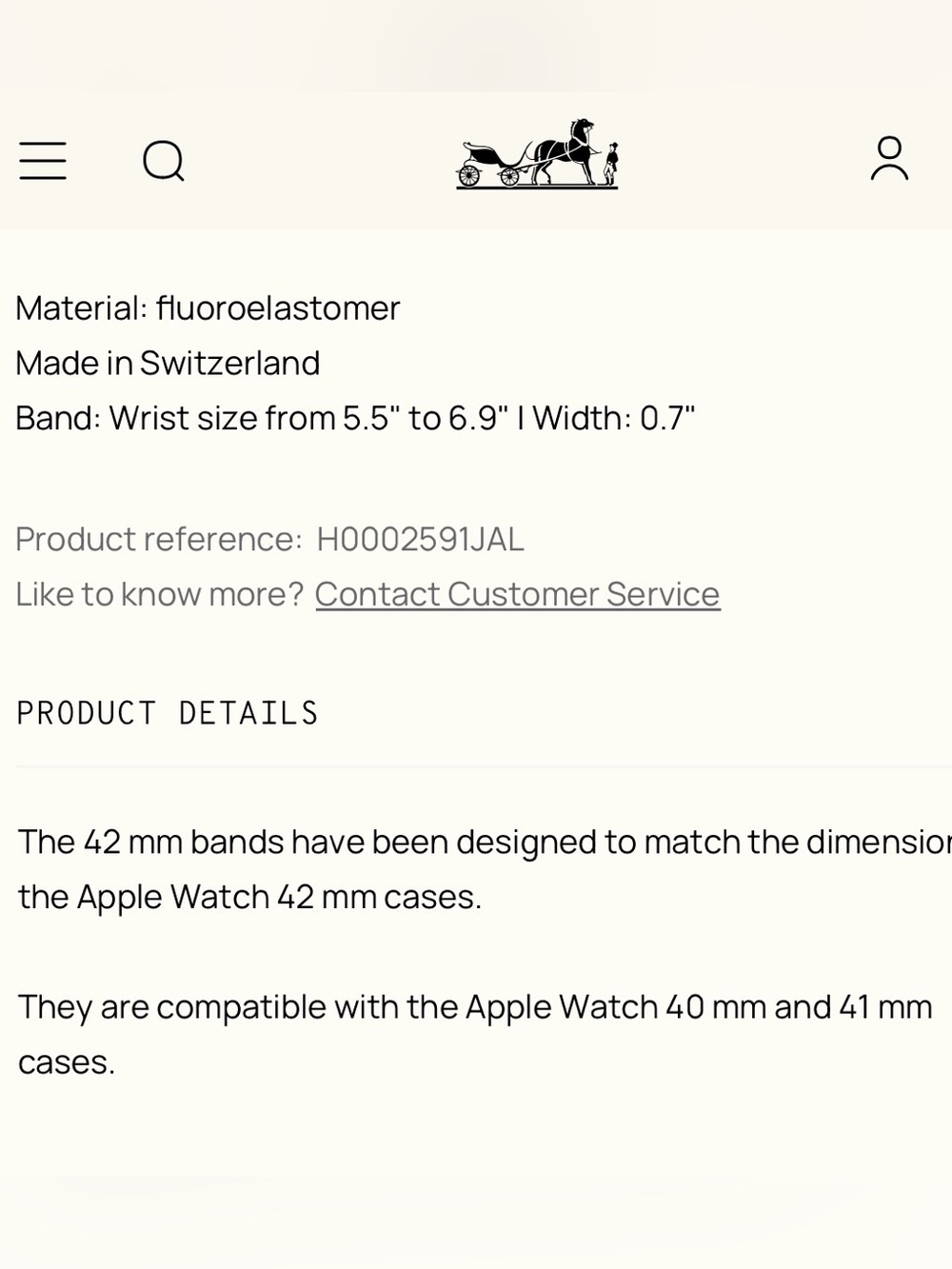 NWT - Authentic Apple Watch Hermès Kilim Band - Picture 9 of 11